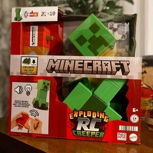 🎄 In Hand🎄Minecraft EXPLODING Creeper RC Vehicle Remote Control